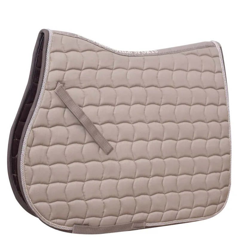 Schockemohle Dynamite Jumping Saddlepad - Stone/Taupe